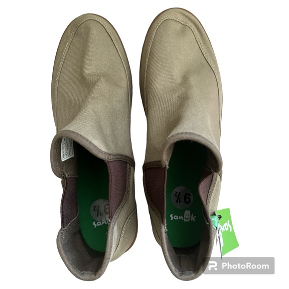 NWT Sanuk Pair O Dice Mid Top Shoes 9.5 - Picture 6 of 8